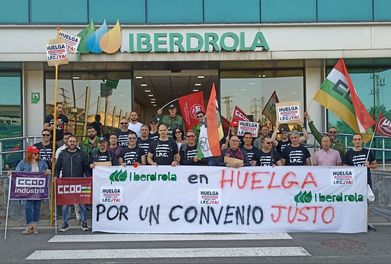 Huelga histórica en Iberdrola: los trabajadores se plantan por sus derechos