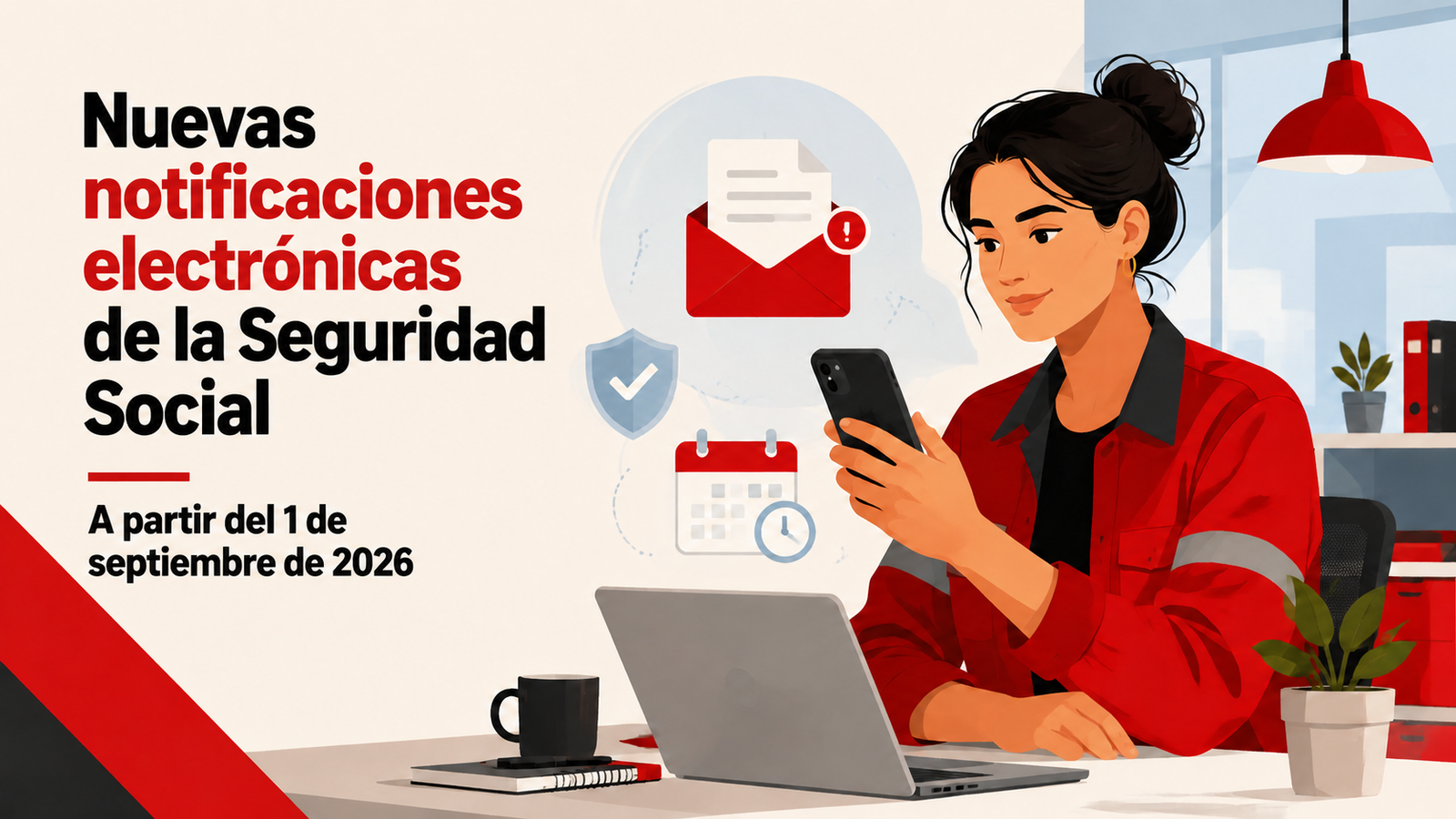 Nuevas notificaciones electrónicas de la Seguridad Social desde el 1 de septiembre